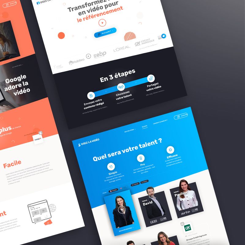 Osez la vidéo site internet